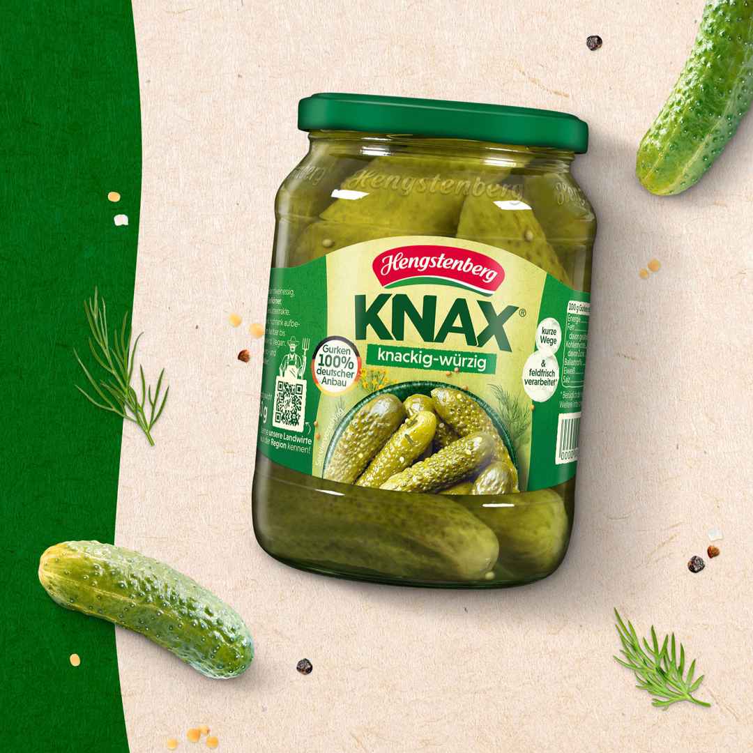 KNAX Gewürzgurken
