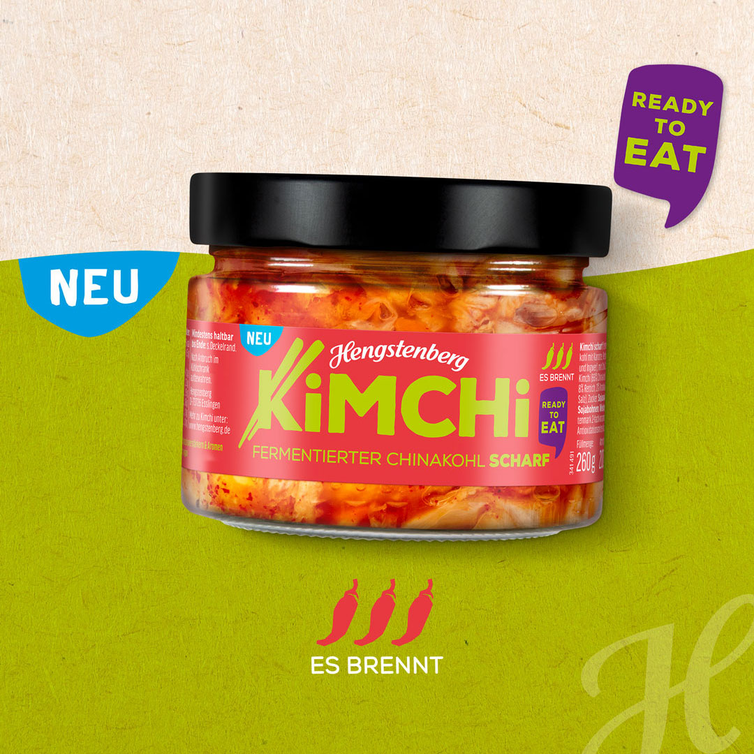 Kimchi scharf