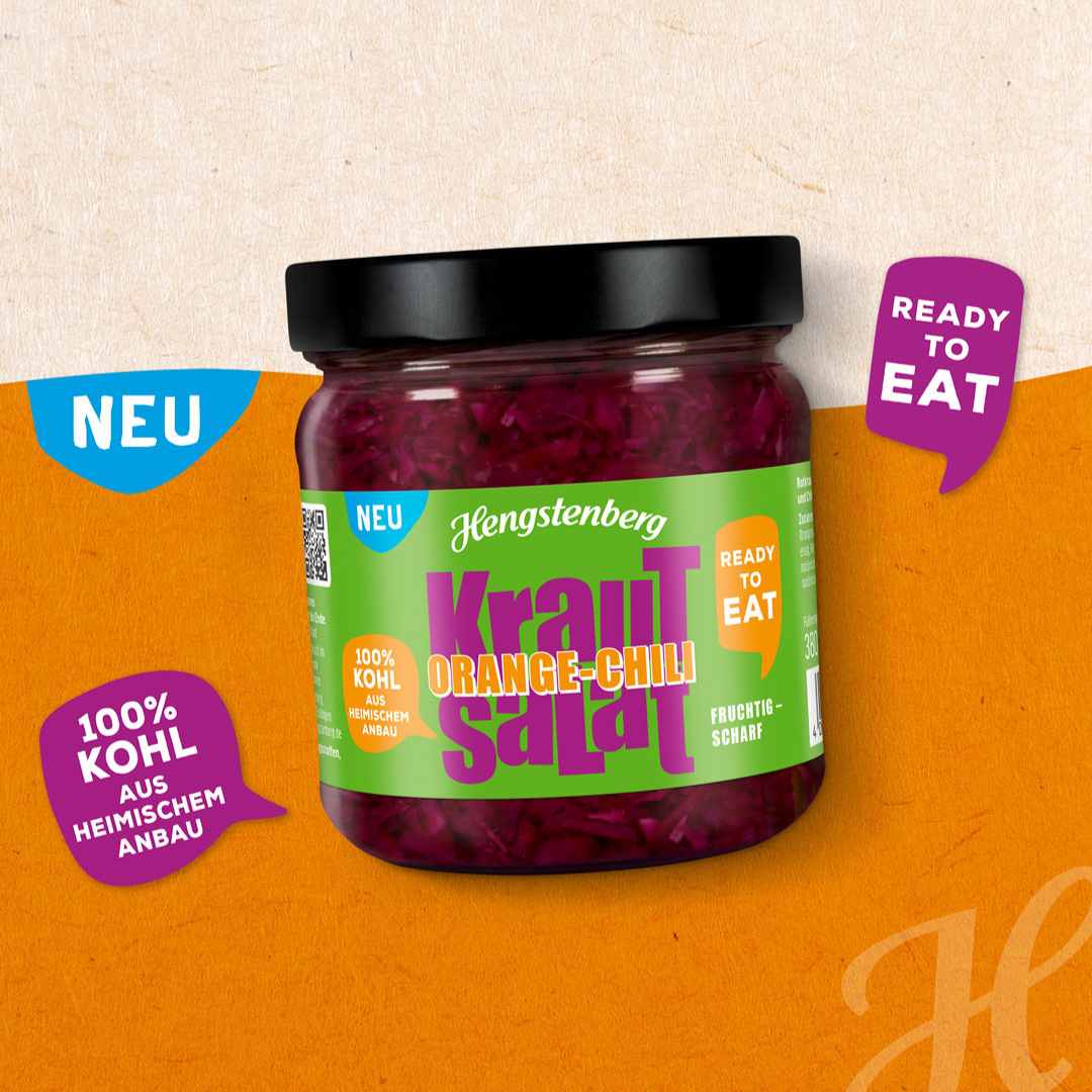 Krautsalat mit Orange-Chili